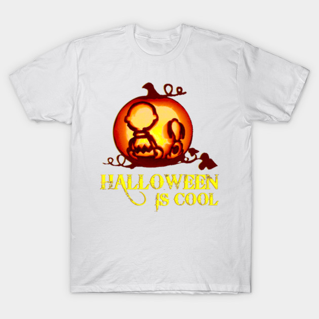 Happy halloween is cool, snoopy halloween T-Shirt-TOZ